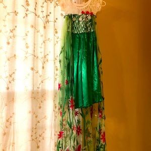 Frozen Fever: Elsa’s full length dress